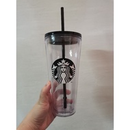 starbucks transperant plastic cold cup 20oz/24oz