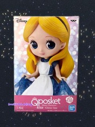 (現貨) 絕版 全新正版 迪士尼 Disney Banpresto - Q Posket qp qposket 愛麗絲 愛麗絲夢遊仙境 閃亮系列 閃粉 閃粉系列 閃閃 Alice In The Won