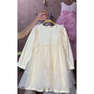 [416] 2hand baby dress size 130 waist 68cm Length 60cm