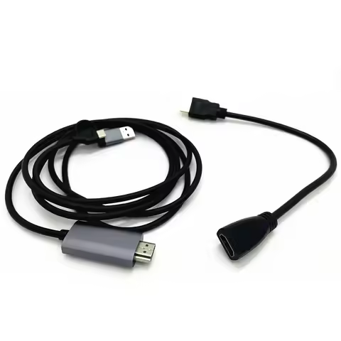 USB & USB-C to Mini HDMI-compatible C type Video Capture Card Live Stream Cable for Nkon Z7 Z6 II Z5