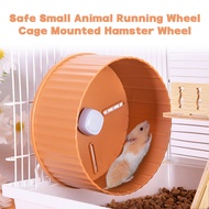 Cage Mounted Hamster Wheel Small Animal Exercise Wheel Quiet and Easy-to-install Hamster Running Wheel Small Animal Exercise Cage Accessory