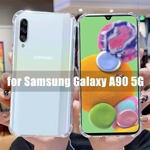 Suitable for Clear Phone Cases for Samsung A90 5G Silicone Case for Galaxy A73 5G Transparent Protec