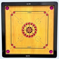 SK800 ( 2 in 1 ) Carrom Board 66.5cm x 66.5cm x 3.5cm Game