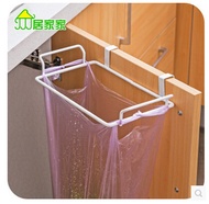 Iron paint cupboard door back garbage bags rack rag rack kitchen cupboard doors hanging debris