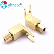 GLENES U Spade Connector Metal Durable Spade Adapter Adapter Plugs Banana Plug Y Type Speaker Spade 