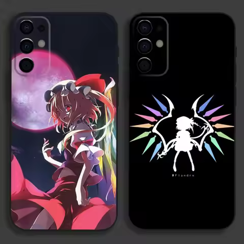 TouHou P-Project Flandre Scarlet Phone Case For Samsung S24,S21,S22,S23,S30,Ultra,S20,Plus,Fe,Lite,N