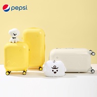 Hot Sale PEPSI PEPSI Luggage Trolley Case Female Small Lightweight Boarding Case Student Ice Cream S