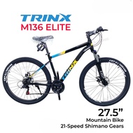 TRINX M136 ELITE 27.5” New Mountain Bike Bicycle 21 Speed Gears Shimano