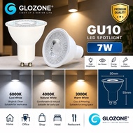 Glozone Led GU10 LED Bulb 7W Spotlight Eyeball Track Light LED Bulb Mentol 灯泡 - Gu10/7W