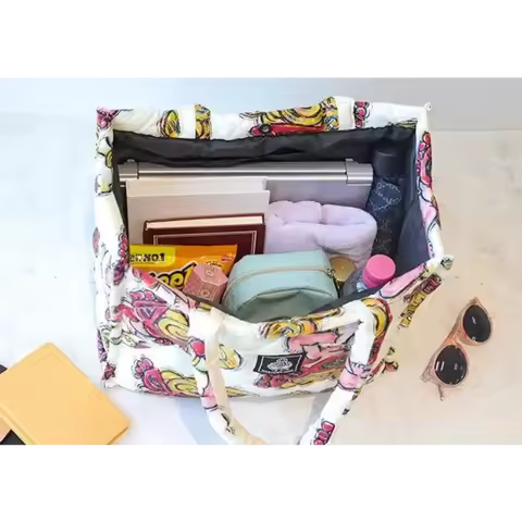 IN Stock Magazine Appendix Super Nipple Cotton Air Tote Bag Trendy Brand Single Oulder Op Bag Fly St