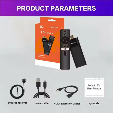 2025 MX10-F3 Stick New Android13.0 2GB 16GB Allwinner H313 Good price Mini Wifi BT 1080P 4K TV 2G+16