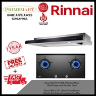 Rinnai RH-S309-GBR-T Slimline Hood + Rinnai RB-2CGN 2 Burner Built-in Hob *BUNDLE DEAL - FREE DELIVERY