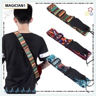 MAGICIAN1 Guitar Strap, Adjustable Polyester Guitar Belts, Ukulele Accessory Ethnic Style Ukulele Strap Guitar