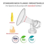MAYMOM Standard-Neck Flange for Spectra with Valve/ Membrane / Flange Adapter [ 27mm to 30mm ]