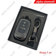 Casing Kunci Remote Mobil Honda Carbon Fiber HRV 2022