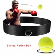Adult Boxing Reflex Ball Fight Ball Punching Speed for Boxing Training Gym Exercise Coordination With Headband Improve Reaction M4