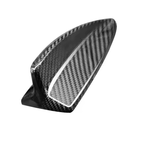 Real Carbon Fiber Shark Fin Antenna Cover For BMW E90 E92 M3 180mm