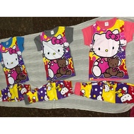 Pyjamas Hello kitty / Set Pajamas Hello kitty /Baju budak