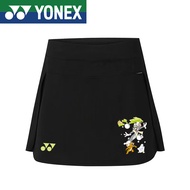 YONEX Tennis Skirt Women Sports Short Skirt Quick Drying Badminton Tennis Pants Skirt High Waist Fitness Running Marathon Half Skirt Mesh Fast Dry Table Tennis Skirts Tennis Skirt