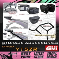 GIVI YAMAHA Y15ZR Y15 V1/V2/SE CR/MF/MV/MRV/HRV/HRX/ZR RACK (W/BRAKE LED, 7KG) / SIDE BOX/BAG HOLDER