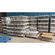 Crystal Clear CC Tank Aquarium L60xW30xH36cm- Wholesale Prices (10units)