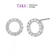 TAKA Jewellery Cresta Diamond Earrings 18K