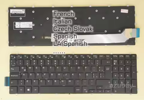 LA SP FR ITA Keyboard for Dell 0CHM7P 0PXRC6 08Y88W 0FYR04 DLM15L2 V154925AK1 SN7251BL PK131Q04B22 P