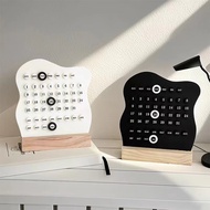 INCHEON - Aesthetic Desktop Calendar Table Decoration Ornamnets Desk Calendar/ Aesthetic Calendar/ U