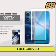 YIGOUMO Full Tempered Glass Curved Screen Protector VIVO V60 5G