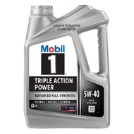 Mobil 1 5W40 Triple Action Power Advanced Full Synthetic Engine Oil
