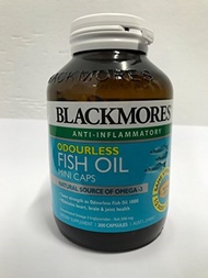 [USA]_Blackmores LTD Blackmores Odourless Fish Oil 1000mg Mini Capsules 200