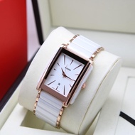Unik JAM TANGAN WANITA RADO - KERAMIK PREMIUM - 3.5 CM - Putih Limited