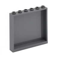 COOLPON|This Is LEGO Lego's Parts Dark Gray Panel 1x6x5 Wall 59349 35286 5935