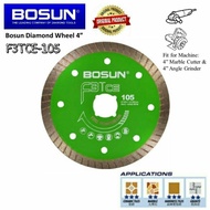 💯% ORIGINAL BOSUN 4" DIAMOND WHEEL F3TCE FOR CERAMIC TILES, HARDNESS TILES, MARBLE & GRANITE