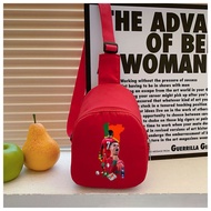 Small Bag Printed Football Bag Children Korean Casual Version Single Luo Athlete 2026 Chest Shoulder