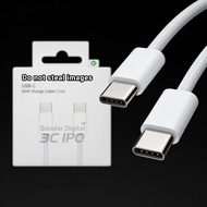 60W USB-C Fast Charging Cable, 20W USB-C Power Adapter PD Charging Cable - Type-C Cable