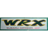 Subaru WRX sti decal