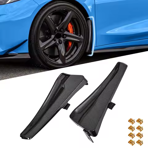 Mud Guard Fender For Chevrolet For Corvette C8 Z06 2020-2024 Accessory &E-RAY extended front mudguar