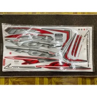 Stripe Aerox NVX 155 Merah Kelabu 2020 Thailook Thailand / Sticker Stripe Coverset Yamaha NVX 155 Ae