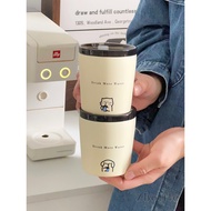 tyson tumbler 保温瓶 montigo tumbler Cawan kopi anjing kucing penyembuhan sederhana 304 cawan air berte