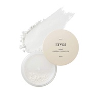 ETVOS Night Mineral Foundation [For both makeup base and face powder] Glossy skin, sebum absorption,