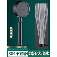 Supercharged shower head304Stainless Steel Shower Pressure Shower Head Single-Head Bath Heater Shower Head Set