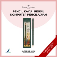 KAYU Faber CASTELL Wooden Pencil | Computer Pencil Exam Pencil 2B/HB/3B/4B/5B/6B/7B/F/H Castell 9000