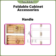 【Accessories】Wardrobe / Cabinet Foldable Storage Box Transparent Stackable Organizers Kotak Simpanan