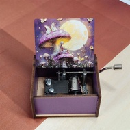 Fantasy Castle Hand-Cranked Music Box Yilu Have You Colorful Mini Music Box Exquisite 3d Small Ornam