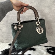 中古包 Lady Dior 迪奧 抹茶綠 手提包