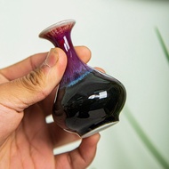 Jingdezhen handmade creative ceramic mini small vase decoration ornament desktop bogus she景德镇手工创意陶瓷迷