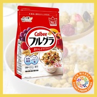 Direct from Japan Sun Market Calbee Fruit Granola Cereal Oats 750g Health Protein Iron Vitamin A Vit