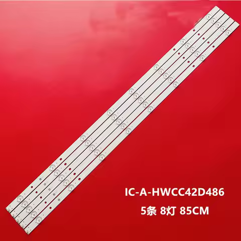 LED Strip For TV Tc-43sv700b Tc-43es630b Tc-43fs630b TH-43C410K IC-A-HWCC42D486 TC-43DS630C TX-43ESW