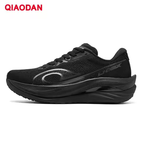 QIAODAN LH600 Max Men's Running Shoes Thick-Soled Cushioning Sport Shoes 2025 Autumn Breathable Jogg